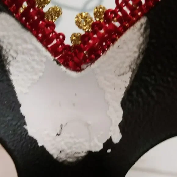 Maschera Del Galeone Hand Painted Mask Pier 1 NWT/small flaw - Picture 13 of 14